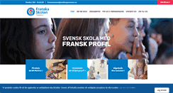 Desktop Screenshot of franskaskolangoteborg.se
